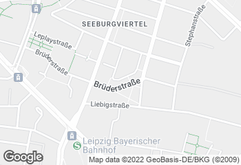 Karte mit Standort von Feinbäckerei Perduß