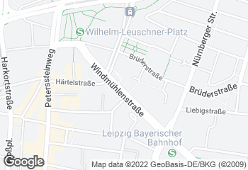 Karte mit Standort von Backhaus Hennig GmbH Backcafé