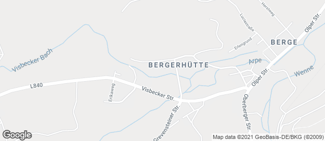 Karte mit Standort von Bäckerei Franzes GmbH