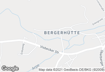 Karte mit Standort von Bäckerei Franzes GmbH