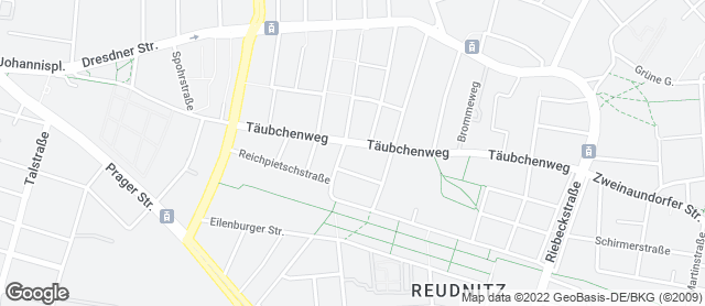 Karte mit Standort von Michas Naturbackstube bei denn's Biomarkt Leipzig