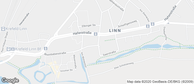 Karte mit Standort von Bäckerei Gruyters GmbH