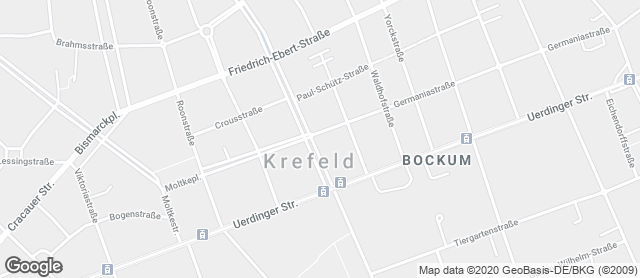 Karte mit Standort von Bäckerei Gruyters GmbH