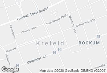 Karte mit Standort von Bäckerei Gruyters GmbH