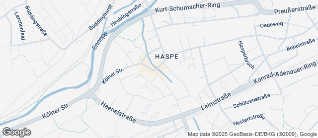Karte mit Standort von Bäckerei Wilhelm Middelberg GmbH