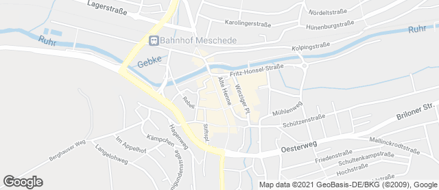 Karte mit Standort von Stadtcafé Franzes