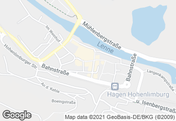 Karte mit Standort von Bäckerei-Konditorei Niehaves GmbH&Co.KG Fil. 20