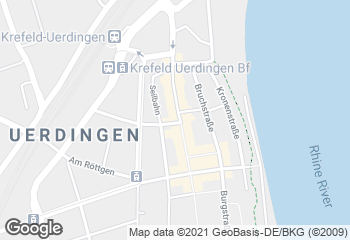 Karte mit Standort von Landbäckerei Stinges
