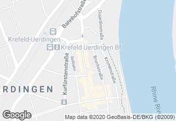Karte mit Standort von Bäckerei Röttges GmbH
