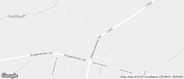 Karte mit Standort von Bäckerei Hermann GmbH	im Rewe Markt