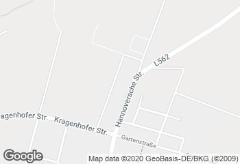 Karte mit Standort von Bäckerei Hermann GmbH	im Rewe Markt