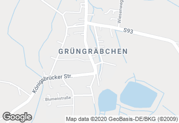 Karte mit Standort von Bäckerei Berger KG