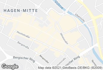 Karte mit Standort von Bäckermeister Kamm