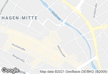 Karte mit Standort von Holzofenbäckerei an der Volme Galerie