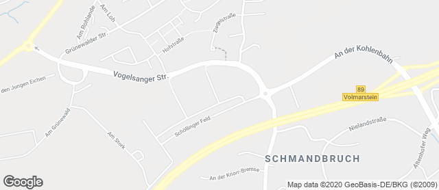 Karte mit Standort von Bäckerei Die 2 im Getränkemarkt Rewe Schöllingerfeld