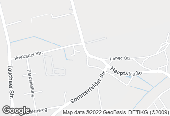 Karte mit Standort von Bäckerei & Konditorei Hofmann e.K.