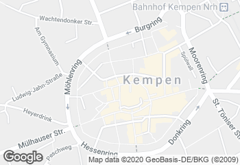 Karte mit Standort von Landbäckerei Oomen GmbH