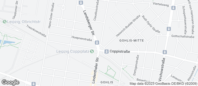 Karte mit Standort von Wendl GmbH Konditorei & Bäckerei, Filiale Landsberger Straße