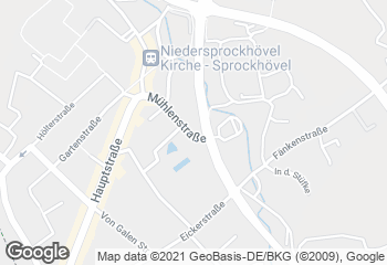 Karte mit Standort von Bäckerei Heier Bäckerei und Konditorei e. K.