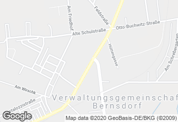 Karte mit Standort von Bäckerei Ermer Filiale Dresdner Str.