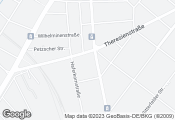 Karte mit Standort von Wendl GmbH Konditorei & Bäckerei, Filiale am Netto-Markt Wittenberger Straße