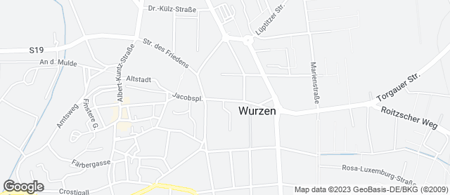 Karte mit Standort von Feinbäckerei Zeuke