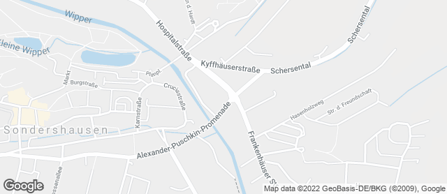 Karte mit Standort von Bäckerei Bergmann & Sohn GmbH