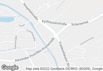 Karte mit Standort von Bäckerei Bergmann & Sohn GmbH