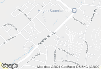 Karte mit Standort von Bäckermeister Kamm