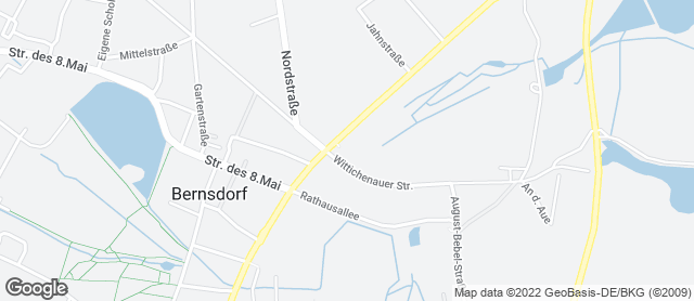 Karte mit Standort von Bäckerei-Konditorei Krause