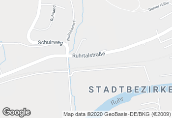 Karte mit Standort von Peter Backwaren oHG