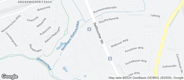 Karte mit Standort von Bäckerei Schwarze GmbH (Ambulanzzentrum St. Georg Klinikum)