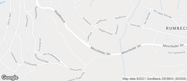 Karte mit Standort von Backhandwerk Hahne Verkaufsstelle Stadtbruch