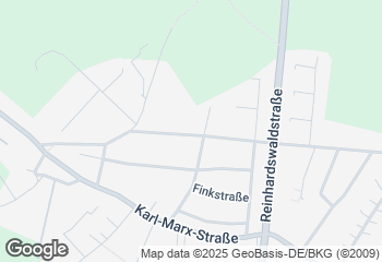 Karte mit Standort von Bäckerei Hamenstädt