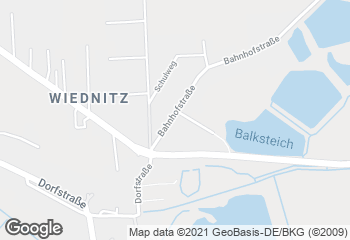 Karte mit Standort von Bäckerei Andreas Logk