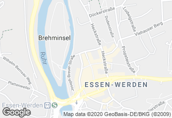 Karte mit Standort von Troll Filiale in Essen-Werden