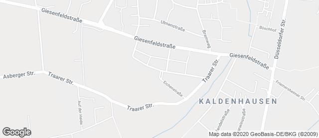 Karte mit Standort von Bäckerei Peter Wiedemann