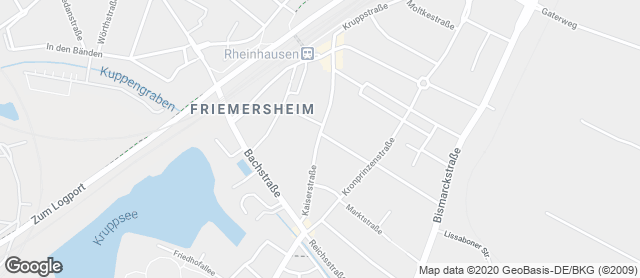 Karte mit Standort von Bäckerei Rainer Bertram