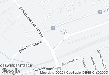 Karte mit Standort von Wendl GmbH Konditorei & Bäckerei, Filiale im Edeka-Markt Wiederitzsch