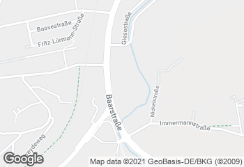 Karte mit Standort von Bäckerei Kayser GmbH