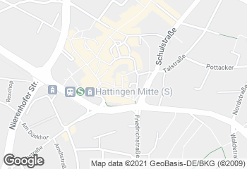 Karte mit Standort von Bäckerei Nieland
