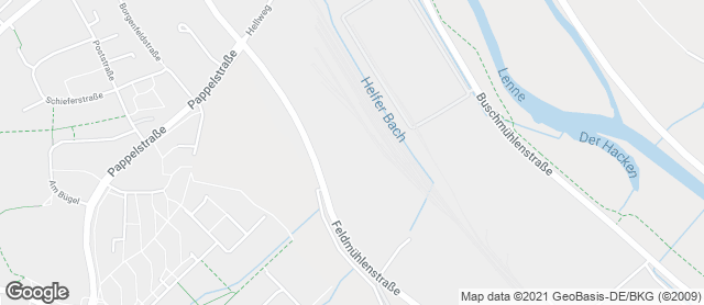 Karte mit Standort von Bäckermeister Kamm GmbH & Co. KG