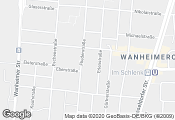 Karte mit Standort von Vollkornbäckerei Kabouter
