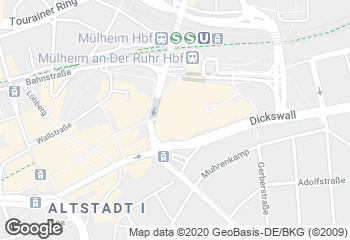 Karte mit Standort von Bäckerei Horsthemke im Forum