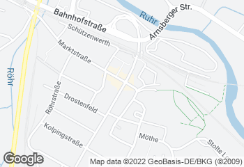 Karte mit Standort von Bäckerei Dorothee Kneer