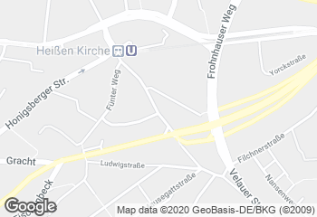 Karte mit Standort von Bäckerei Broehenhorst