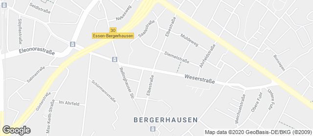 Karte mit Standort von Peter Backwaren oHG
