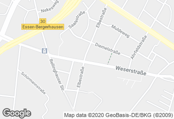 Karte mit Standort von Peter Backwaren oHG