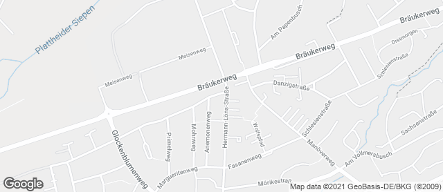 Karte mit Standort von Bäckerei-Konditorei Niehaves GmbH&Co.KG Fil. 11