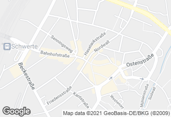 Karte mit Standort von Bäckerei-Konditorei Niehaves GmbH&Co.KG Fil. 55